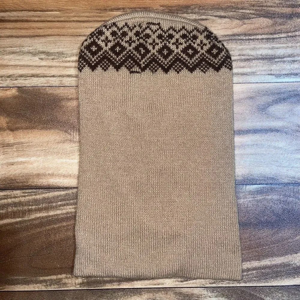 Vintage Balaclava Knit Ski Bank Robber 3 Hole Face Mask